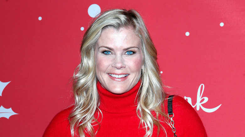 Alison Sweeney poses for a photo.  