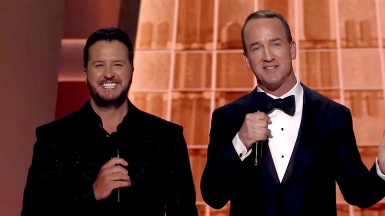 Luke Bryan and Peyton Manning hosting CMAs