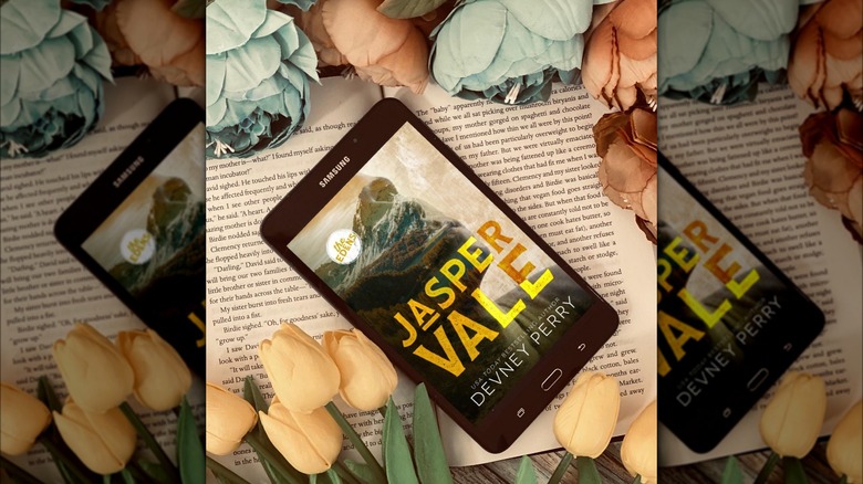 Cover Jasper Vale on reading tablet