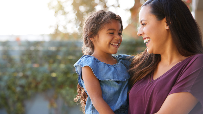 Mother and daughter