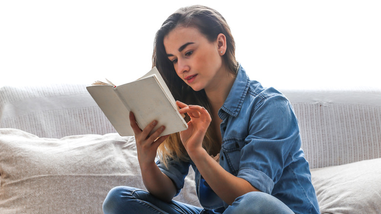 Woman reading