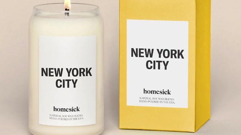 Homesick new york candle