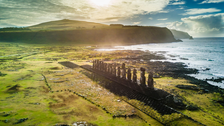 Easter Island in Chile