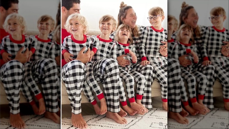 Buffalo plaid pajamas