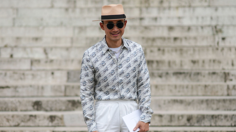 Norman Tan during Paris Fashion Week