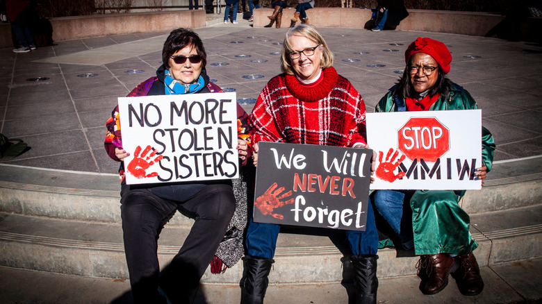 Protest march in Tulsa