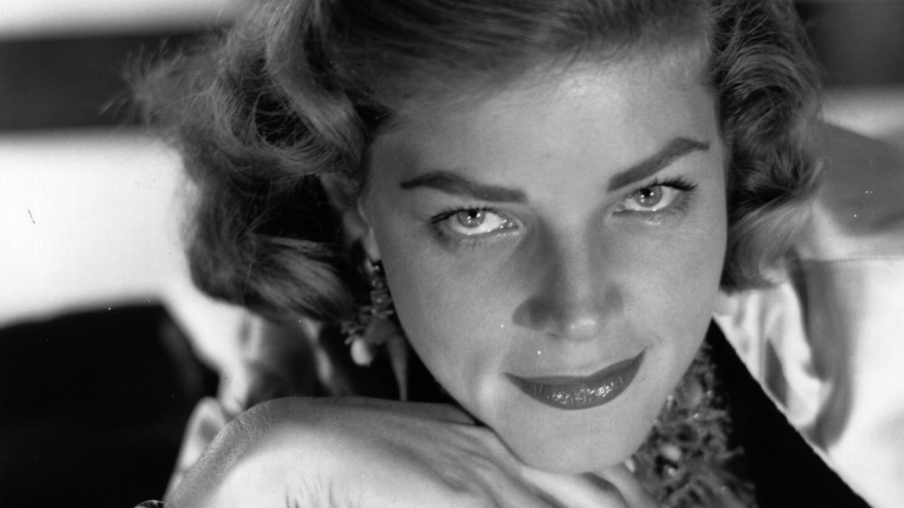 Lauren Bacall, showing off one of the best eyebrow trends in history