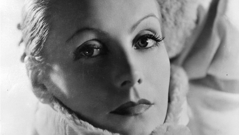 Greta Garbo, showing off one of the worst eyebrow trends in history