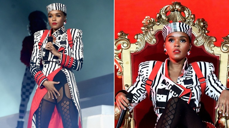 Janelle Monáe, a best dressed celeb of 2019, at Coachella in 2019