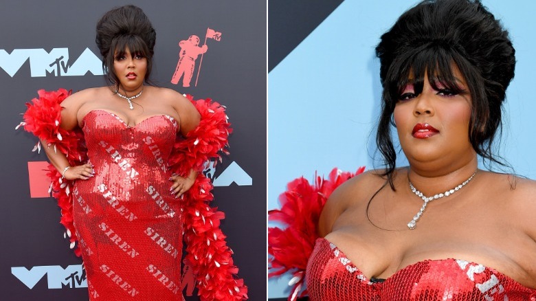 Lizzo at the 2019 VMAs, one of the best dressed celebs of 2019