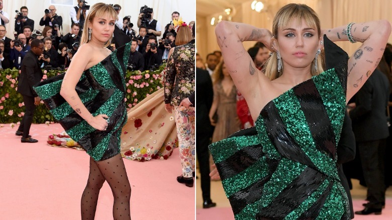 Miley Cyrus, one of the best dressed celebs of 2019, at the 2019 Met Gala