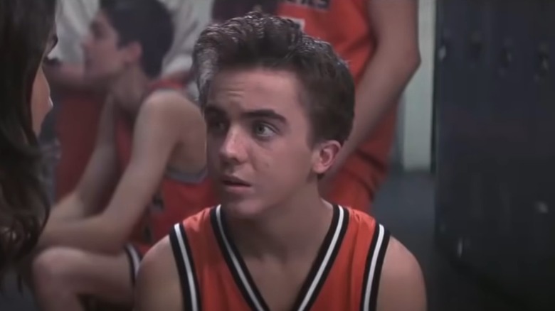 Cody Banks wears basketball jersey