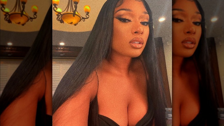 Megan Thee Stallion posing