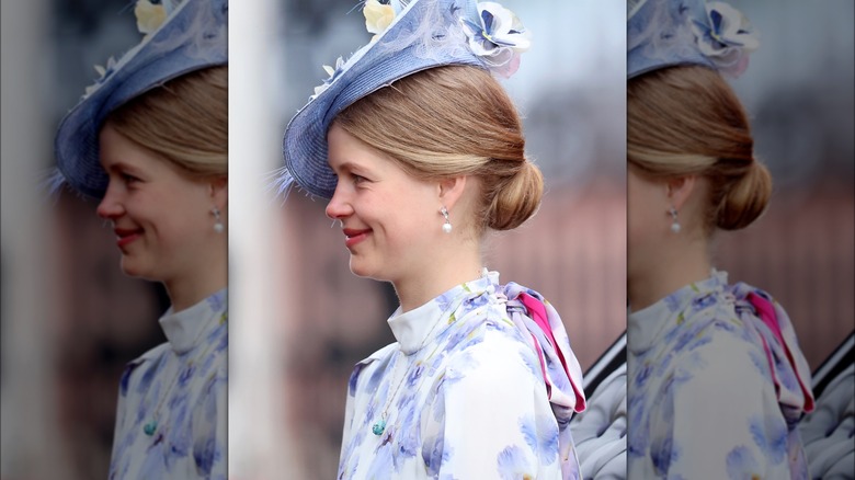 Lady Louise Windsor walking