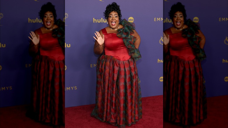 Dulcé Sloan posing