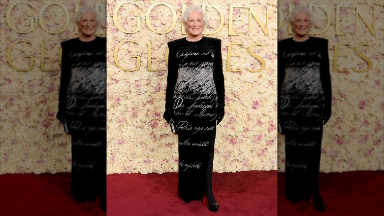 Glenn Close posing