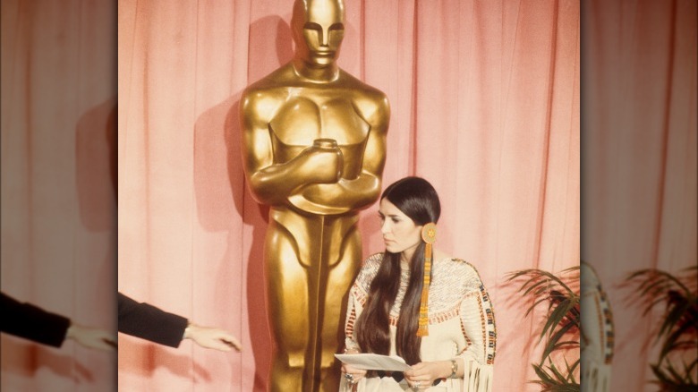 Sacheen Littlefeather at the Oscars