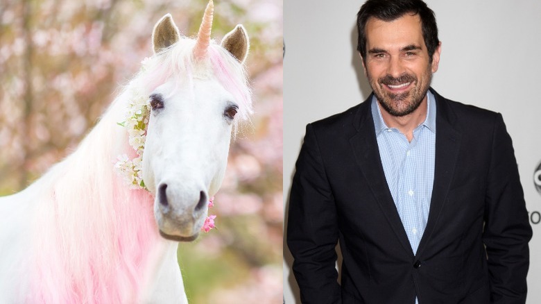 Mythical pegasus and Ty Burrell