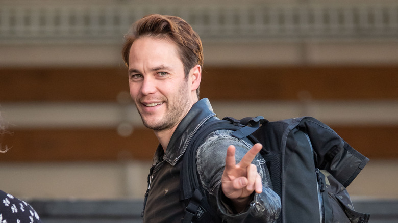 Taylor Kitsch smiling