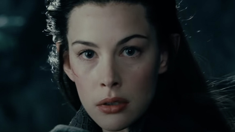 Liv Tyler as Arwen in Lord of the Rings