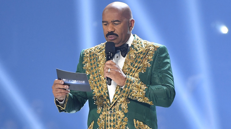 Steve Harvey at Miss Universe pageant