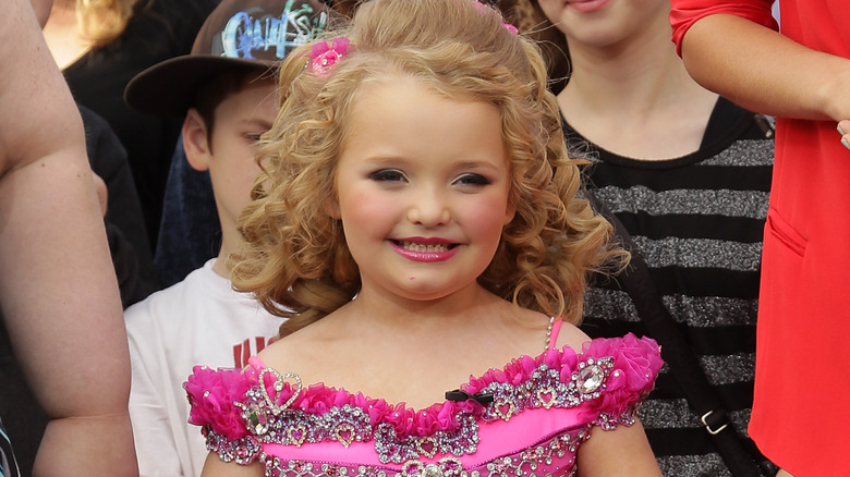 Alana "Honey Boo Boo" Thompson at The Grove in L.A. in 2012