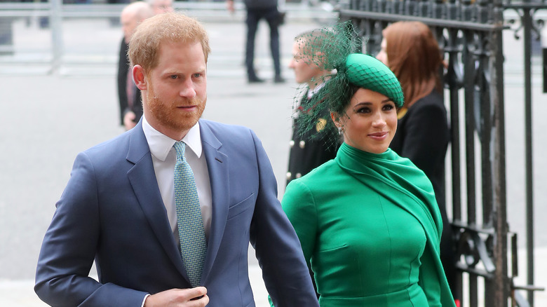 Meghan Markle and Prince Harry at event