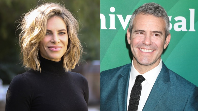 Jillian Michaels and Andy Cohen