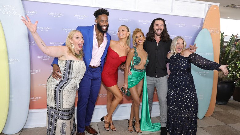 Cosmic Leads with the AstroTwins posing at premiere