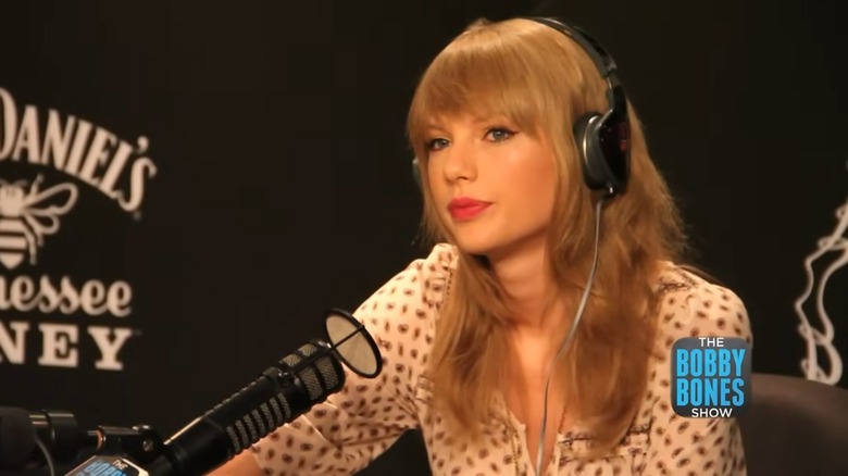 Taylor Swift at the Bobby Bones show