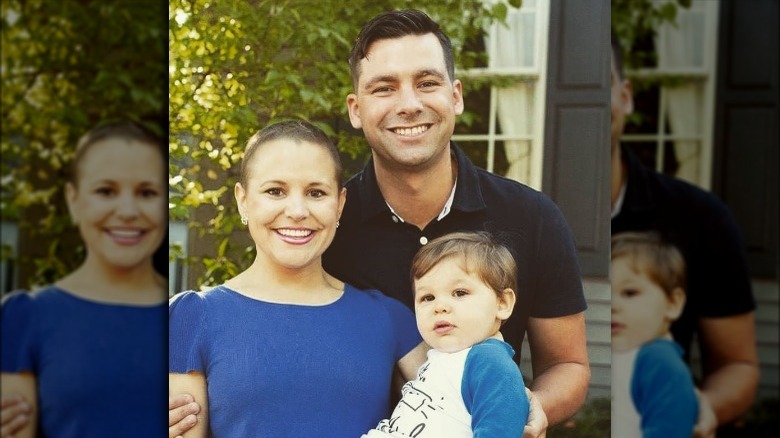 Michael Allio with his wife Laura and their son James