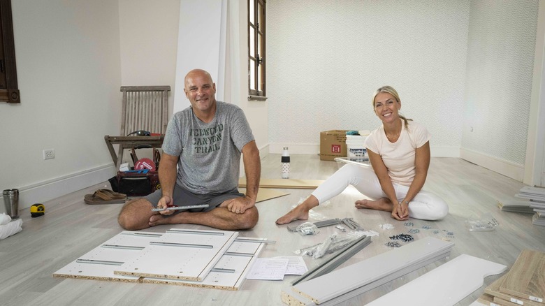 Bryan and Sarah Baeumler on "Renovation Island"