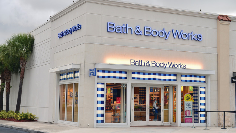 Bath & Body Works storefront in Florida