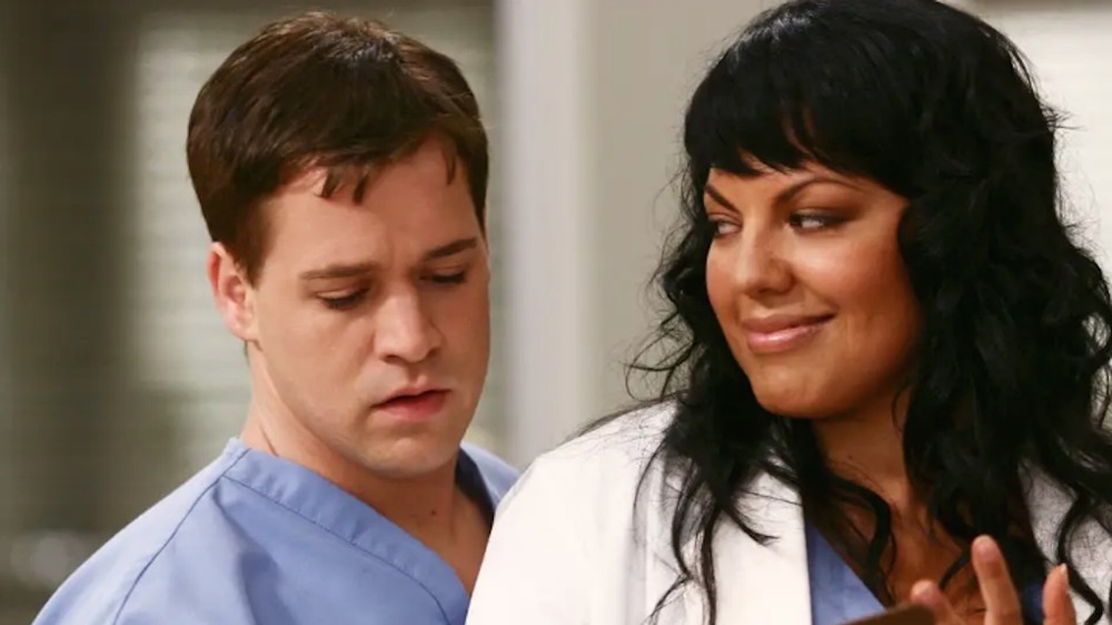 Callie and George on Grey's Anatomy 