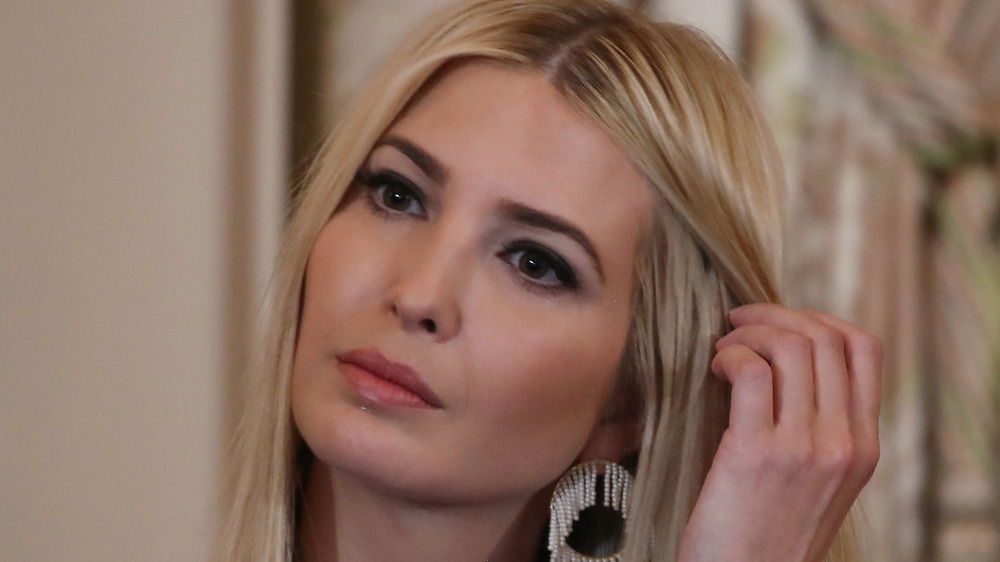 Ivanka Trump looking away