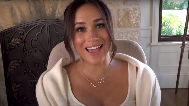 Meghan Markle smiling