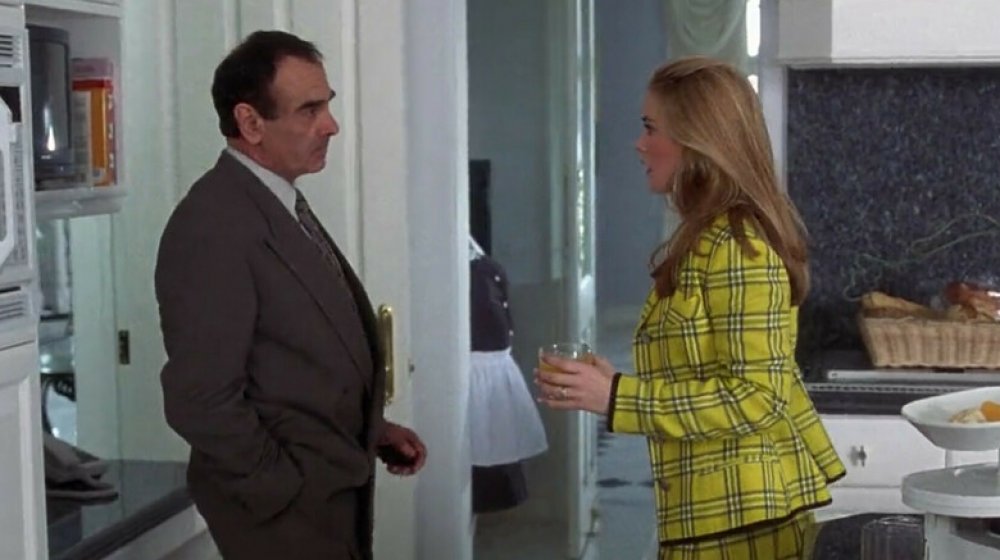 Cher and her father in Clueless