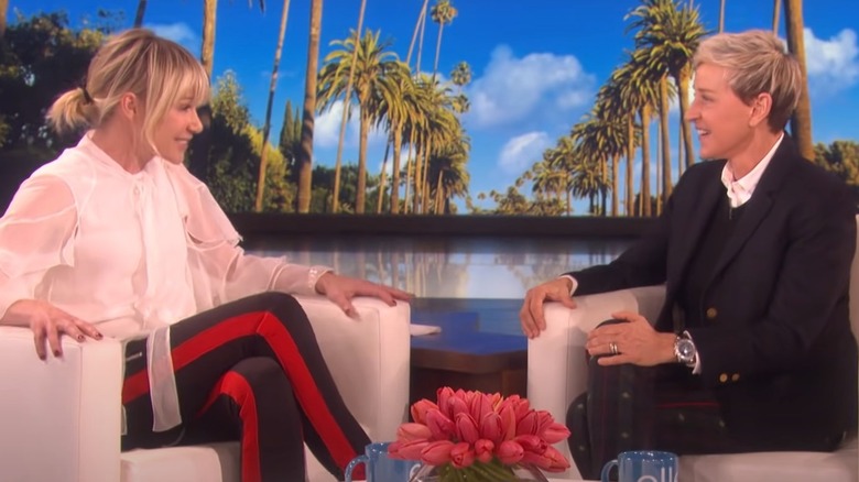 Portia De Rossi and Ellen DeGeneres on her 60th birthday