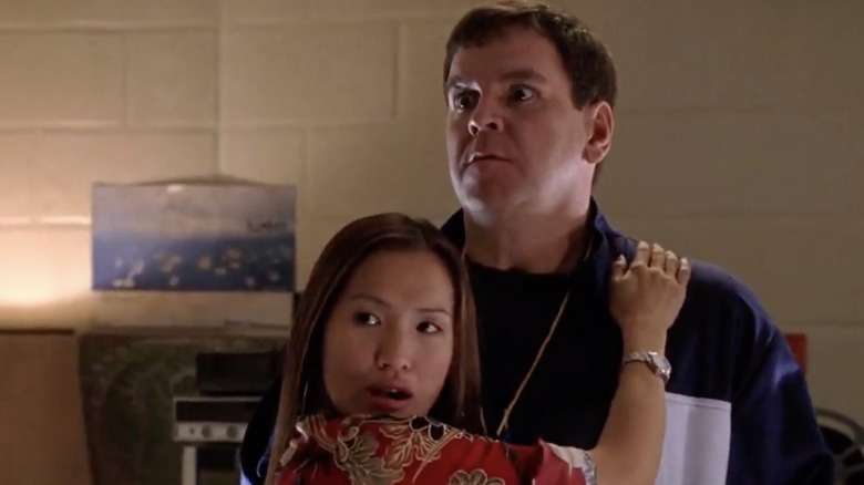 Coach Carr and Trang Pak in Mean Girls