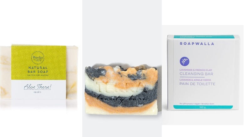 Facial bar soap options