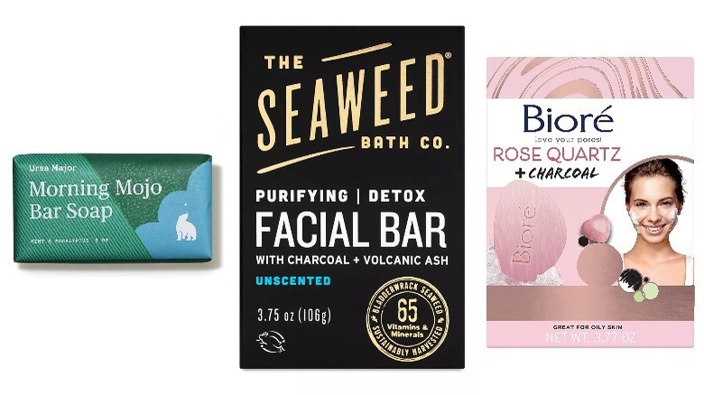 Facial bar soap options