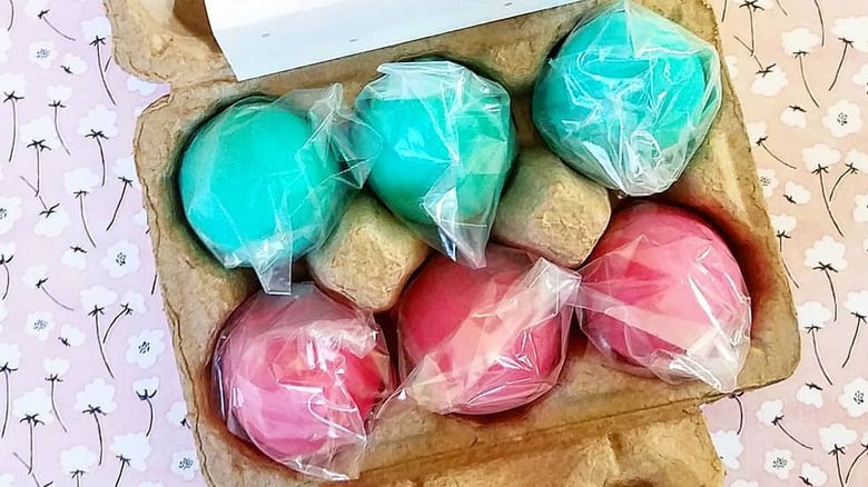 Beauty Bakerie Blending Eggs in their packaging