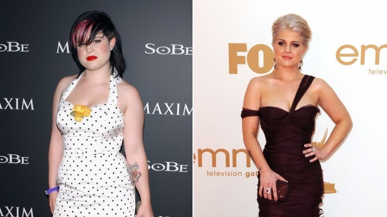 Kelly Osbourne before and after body transformation