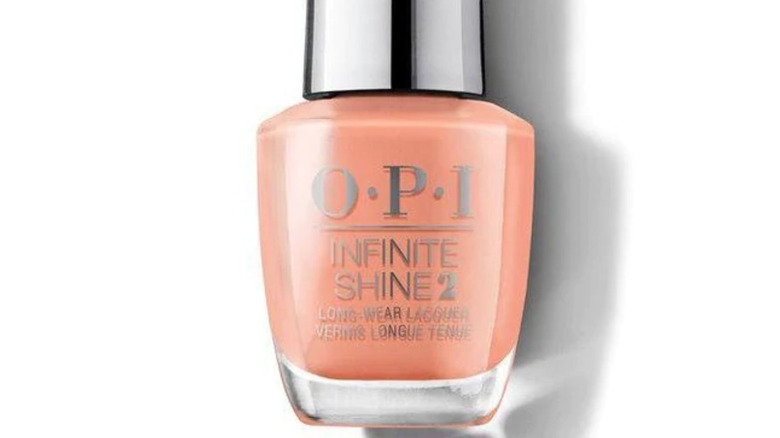 OPI coral nail polish