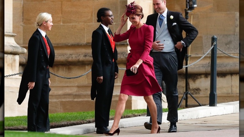 Kate Middleton at Princess Eugenie's wedding