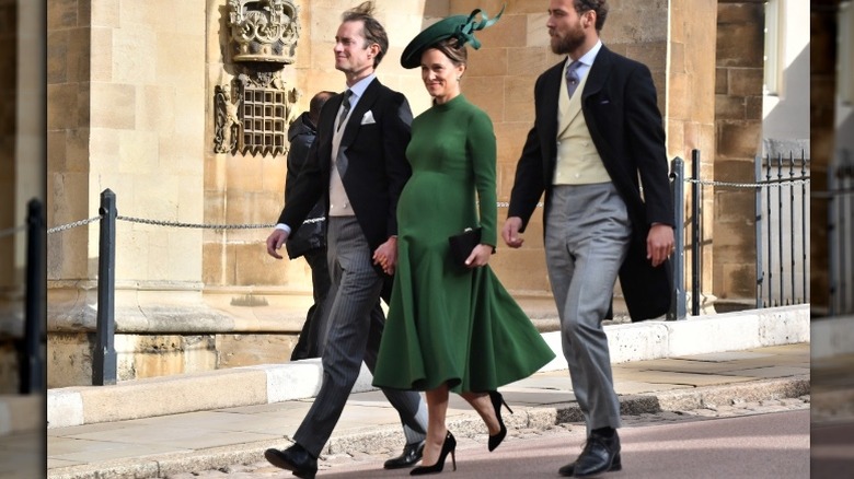 Pippa Middleton at Princess Eugenie's wedding