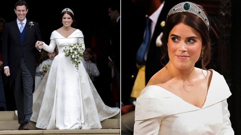 Princess Eugenie at her wedding