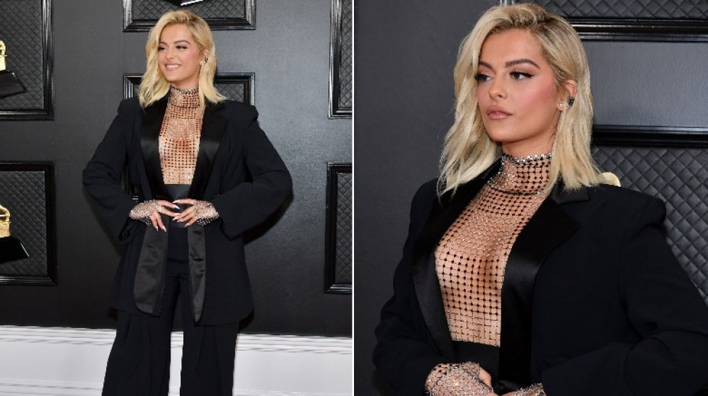 Bebe Rexha at the 2020 Grammy Awards