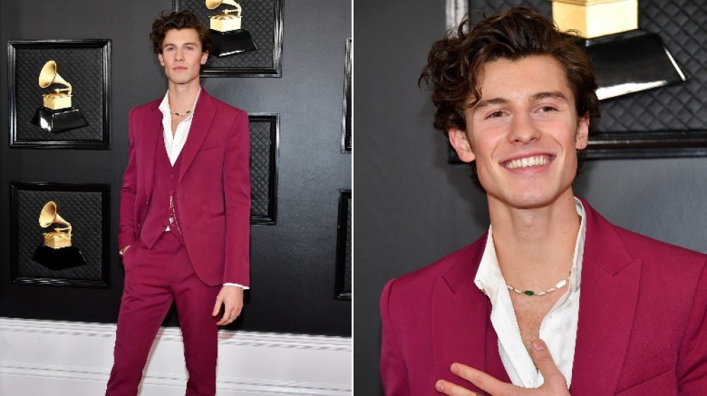 Shawn Mendes at the 2020 Grammy Awards