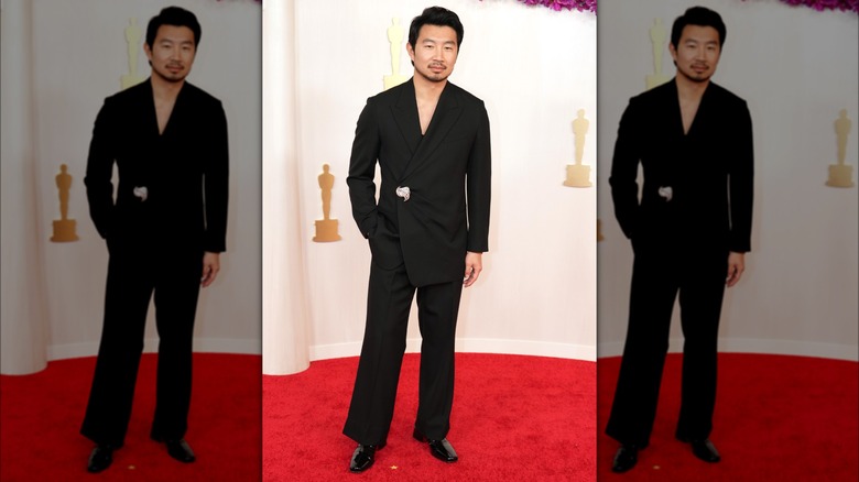 Simu Liu on the red carpet